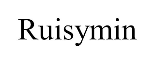 RUISYMIN