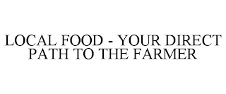 LOCAL FOOD - YOUR DIRECT PATH TO THE FARMER