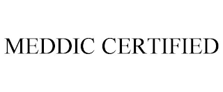 MEDDIC CERTIFIED