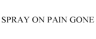 SPRAY ON PAIN GONE