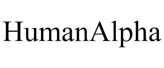 HUMANALPHA