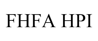 FHFA HPI