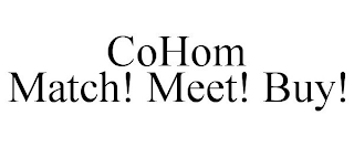 COHOM MATCH! MEET! BUY!