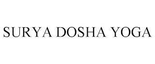 SURYA DOSHA YOGA