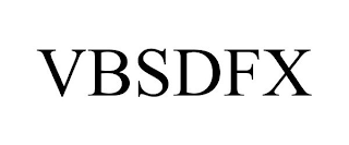 VBSDFX