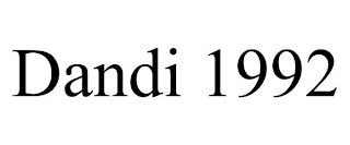 DANDI 1992
