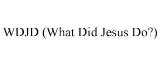 WDJD (WHAT DID JESUS DO?)