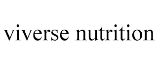VIVERSE NUTRITION