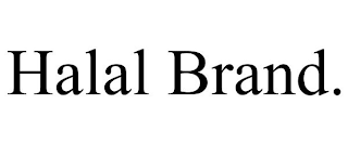 HALAL BRAND.