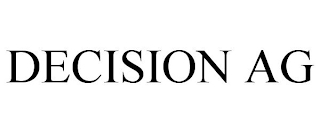 DECISION AG