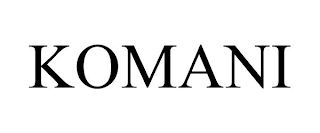 KOMANI