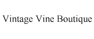 VINTAGE VINE BOUTIQUE