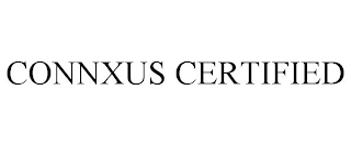 CONNXUS CERTIFIED