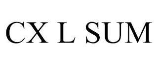 CX L SUM