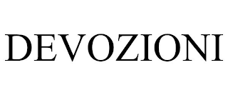 DEVOZIONI