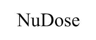 NUDOSE