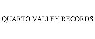 QUARTO VALLEY RECORDS