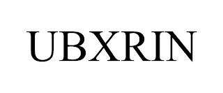 UBXRIN