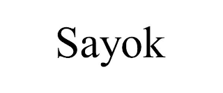 SAYOK