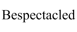 BESPECTACLED