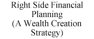 RIGHT SIDE FINANCIAL PLANNING (A WEALTHCREATION STRATEGY)