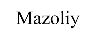 MAZOLIY