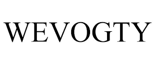 WEVOGTY