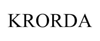 KRORDA