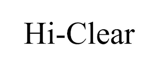 HI-CLEAR