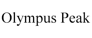 OLYMPUS PEAK