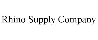 RHINO SUPPLY COMPANY