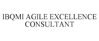 IBQMI AGILE EXCELLENCE CONSULTANT