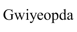 GWIYEOPDA