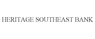 HERITAGE SOUTHEAST BANK