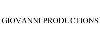 GIOVANNI PRODUCTIONS