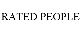 RATED PEOPLE