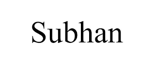 SUBHAN