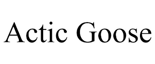 ACTIC GOOSE