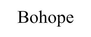 BOHOPE