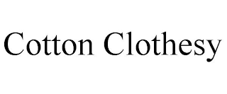 COTTON CLOTHESY