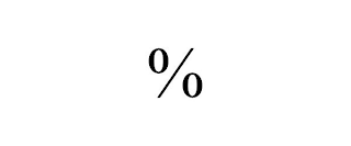 %