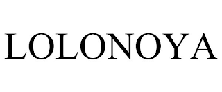 LOLONOYA