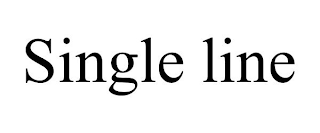 SINGLE LINE