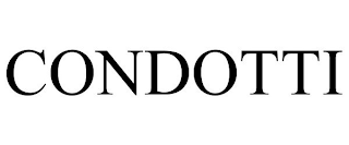 CONDOTTI