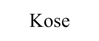 KOSE