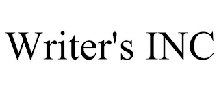 WRITER'S INC