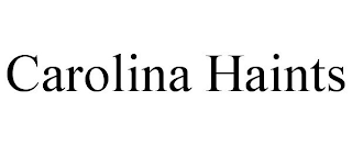 CAROLINA HAINTS