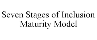 SEVEN STAGES OF INCLUSION MATURITY MODEL