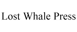 LOST WHALE PRESS