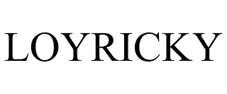 LOYRICKY